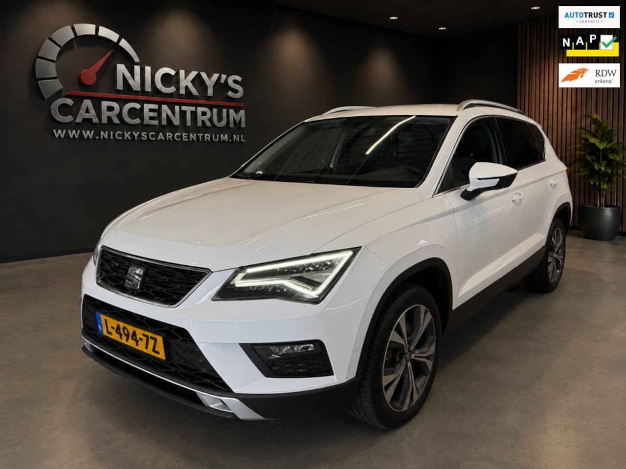SEAT Ateca - 1.4 EcoTSI Xcellence automaat led camera - AutoWereld.nl