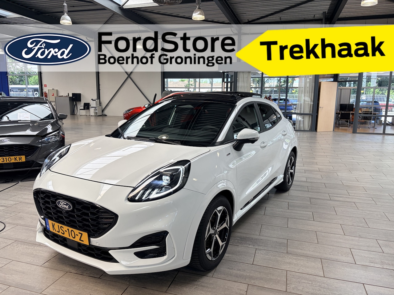 Ford Puma - EcoBoost 125 pk Hybrid ST-Line | Trekhaak | Winter Pack | Adapt. Cruise | Pano | Elektr. a - AutoWereld.nl