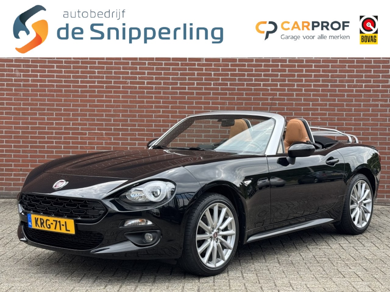 Fiat 124 Spider - 1.4 M-Air T Lusso NAV CRUISE CAMERA BOSE PDC DAB LMV - AutoWereld.nl