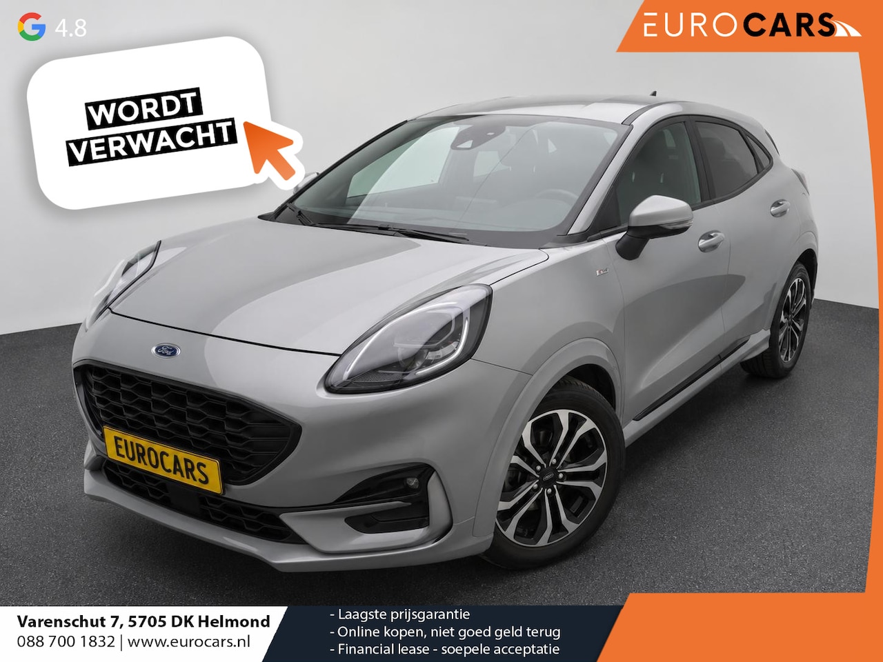 Ford Puma - 1.0 EcoBoost Hybrid ST-Line Navigatie Apple Carplay Android Auto Parkeerhulp achter Cruise - AutoWereld.nl