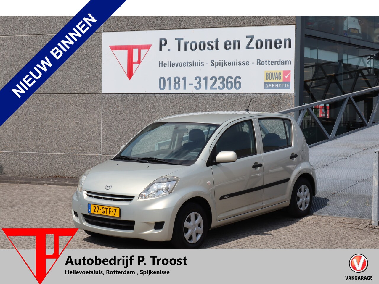 Daihatsu Sirion 2 - 1.0-12V Nederlandse auto! 5 Deurs/Elektrische ramen/Elektrische spiegels/Radio CD-speler - AutoWereld.nl