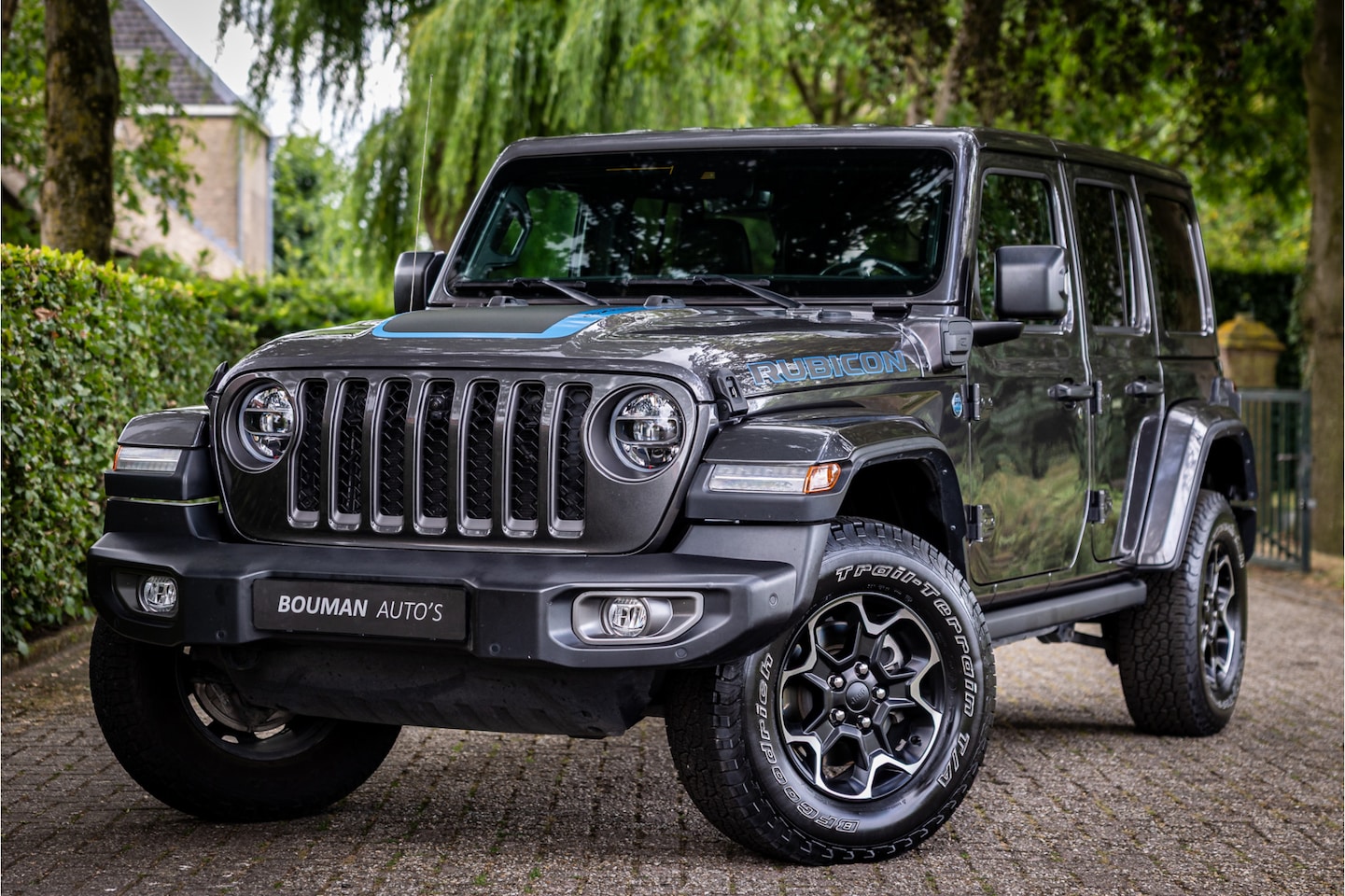 Jeep Wrangler Unlimited - 4xe 380 Rubicon Adaptive Cruise Trekhaak Leder Keyless - AutoWereld.nl