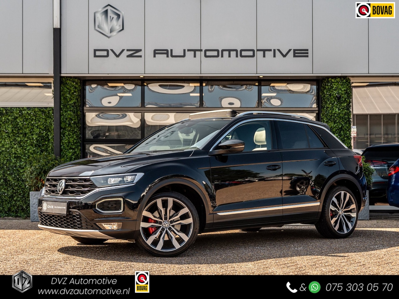 Volkswagen T-Roc - 2.0 TSI DSG 190PK 4Motion Sport | R-Line | Pano | Leder | Beats - AutoWereld.nl