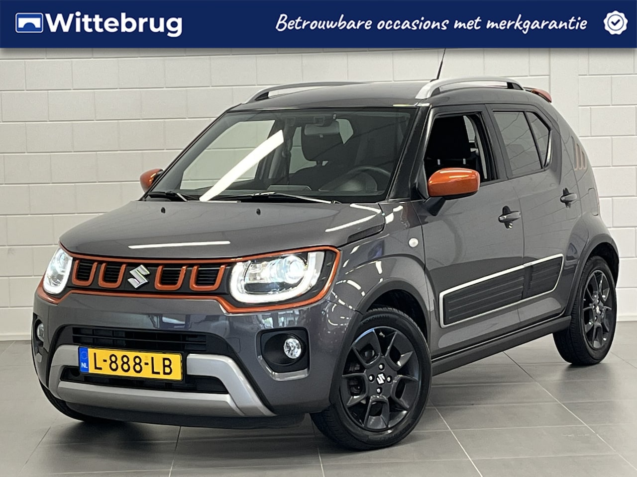 Suzuki Ignis - 1.2 Smart Hybrid Select NAVIGATIE | ORANGE PACK | ZUINIGE AUTO MET HOGE INSTAP! - AutoWereld.nl