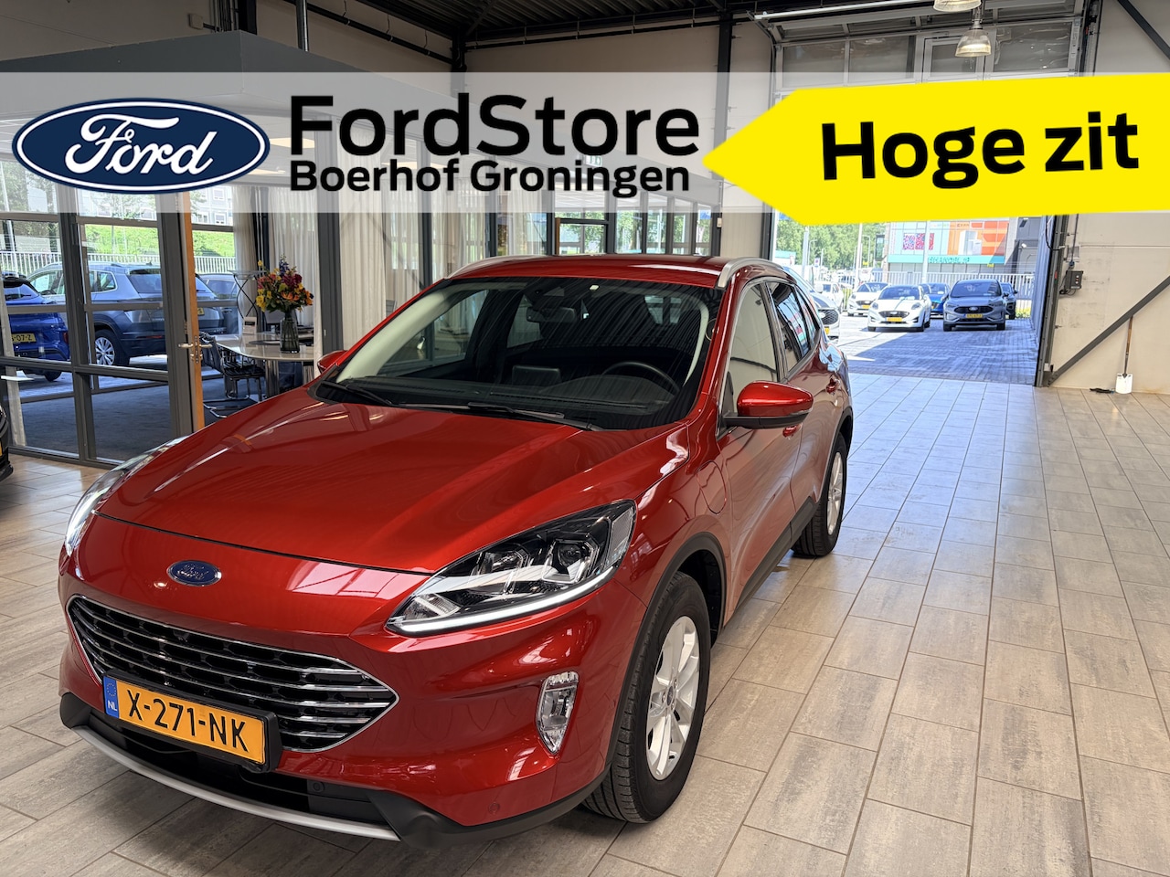 Ford Kuga - 2.5 PHEV 225 pk Titanium | Winter Pack | Camera's | Adapt. cruise | Dodehoek bew. | Apple - AutoWereld.nl