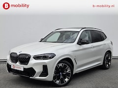 BMW iX3 - High Executive 80 kWh M-Sport SOH 99% 'Mineral-Weiss' Trekhaak Panoramadak | Head-Up | Har