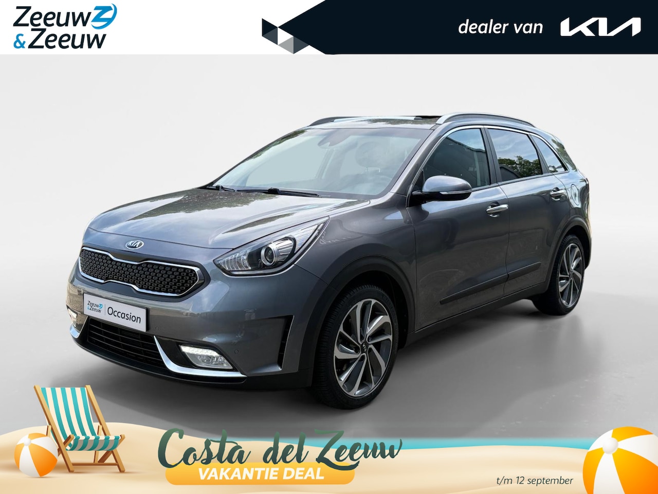 Kia Niro - 1.6 GDi Hybrid Edition | Navi | Camera | Schuifdak | Stoel + Stuurverwarming | 18" Lichtme - AutoWereld.nl