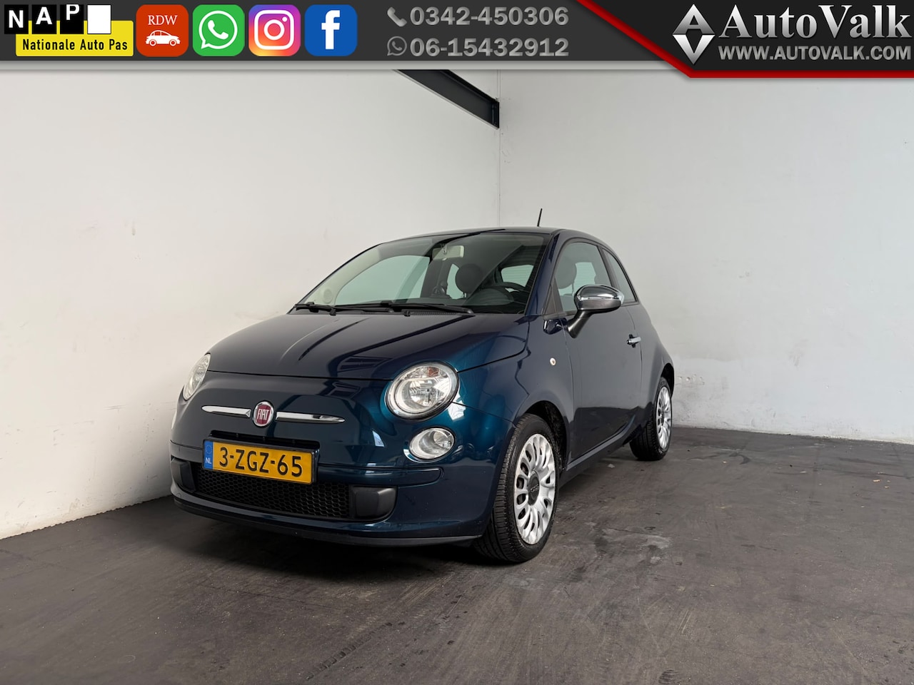 Fiat 500 - 1.0 TwinAir Pop. Airco! - AutoWereld.nl