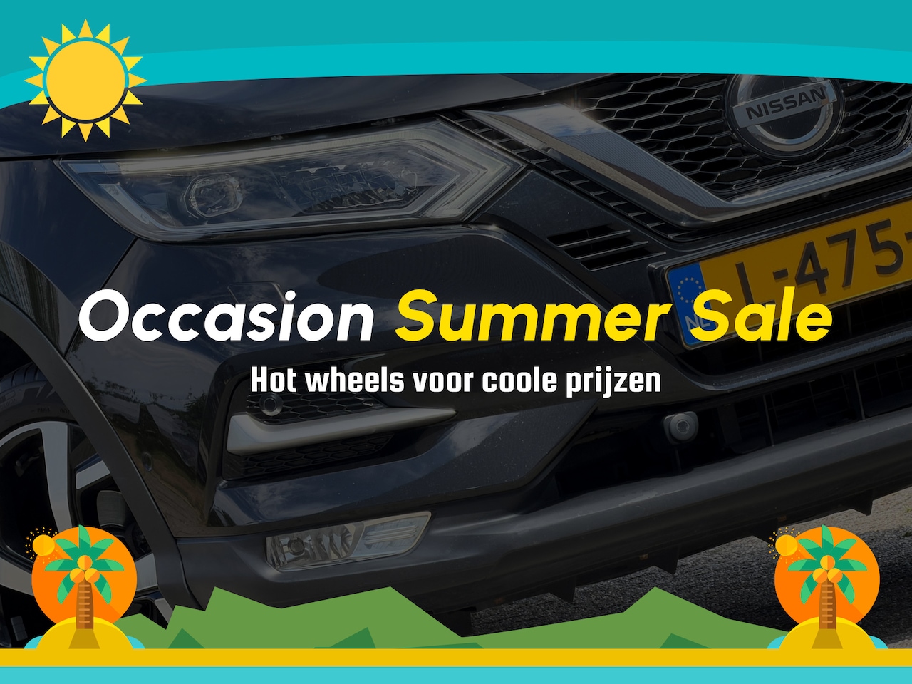 Nissan Qashqai - 1.3 DIG-T Tekna + Automaat - Brilliant Black - Panorama/Camera/Carplay/Leder - AutoWereld.nl