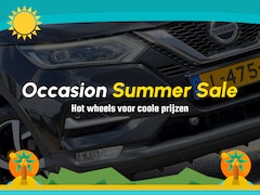 Nissan Qashqai - 1.3 DIG-T Tekna + Automaat - Brilliant Black - Panorama/Camera/Carplay/Leder