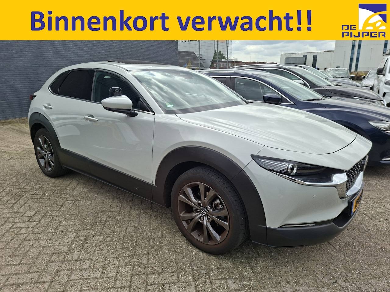 Mazda CX-30 - 2.0 e-SkyActiv-X M Hybrid Exclusive-line, ORGINEEL NEDERLANDSE AUTO , BOEKJES,NAP EN ONDER - AutoWereld.nl