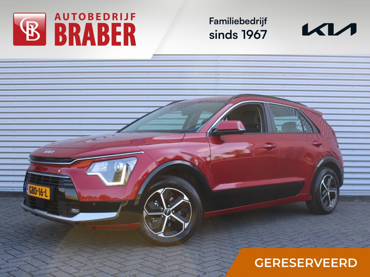 Kia Niro - 1.6 GDi Hybrid DynamicLine | Camera | Cruise adapt. | Clima | 16" LM | Navi | Keyless | - AutoWereld.nl