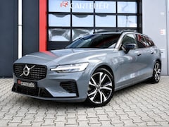 Volvo V60 - 2.0 T6 Plug-in Hybrid AWD Long Range 398PK R Design Thunder Grey | Pano | Trekhaak | Leder