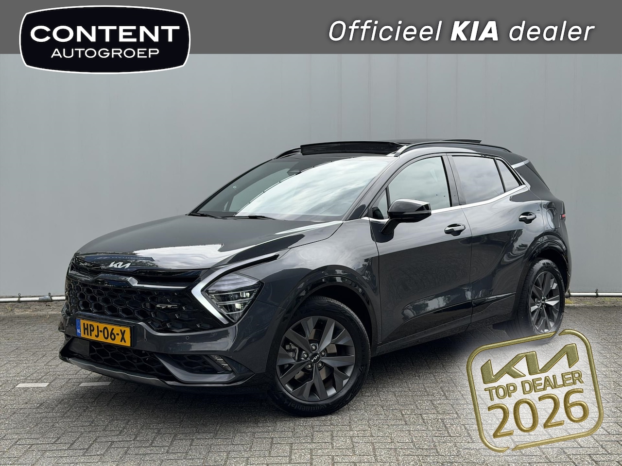 Kia Sportage - 1.6 T-GDi 230pk Hybrid AT6 GT-Line - AutoWereld.nl