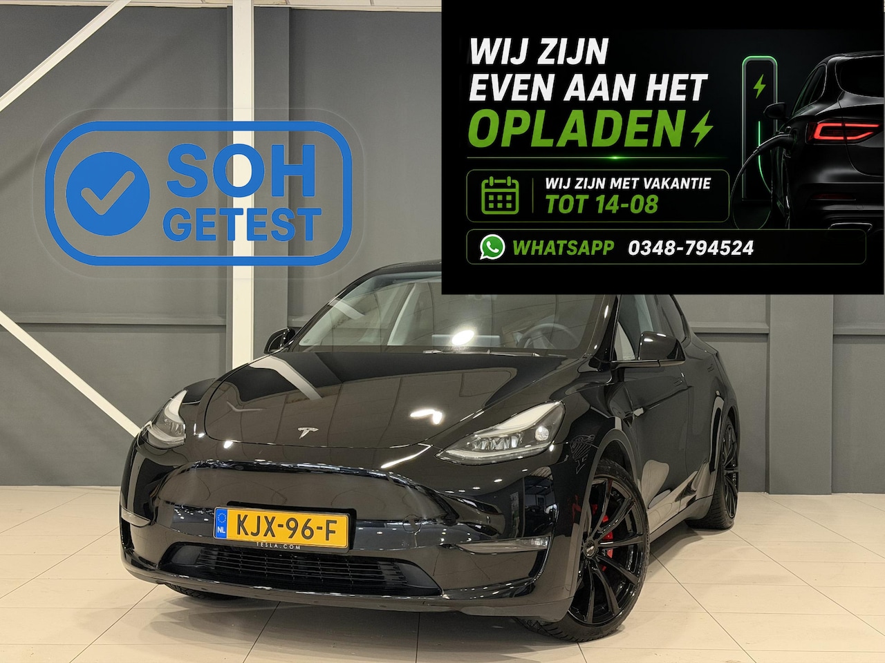 Tesla Model Y - Performance AWD 75 kWh | Trekhaak | Performance | SOH 93,5% | - AutoWereld.nl