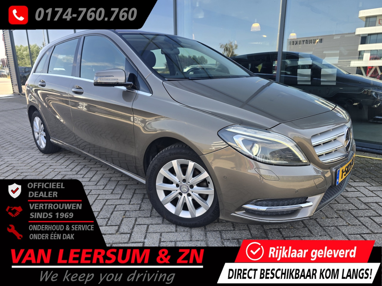 Mercedes-Benz B-klasse - 180 Ambition Navi Bi-xenon PDC Airco - AutoWereld.nl