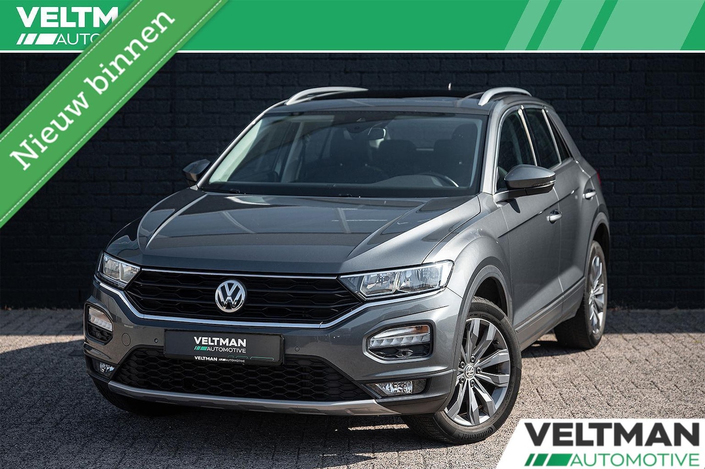 Volkswagen T-Roc - 1.5 TSI Sport PANO AUTOMAAT ACC LED NAVI - AutoWereld.nl