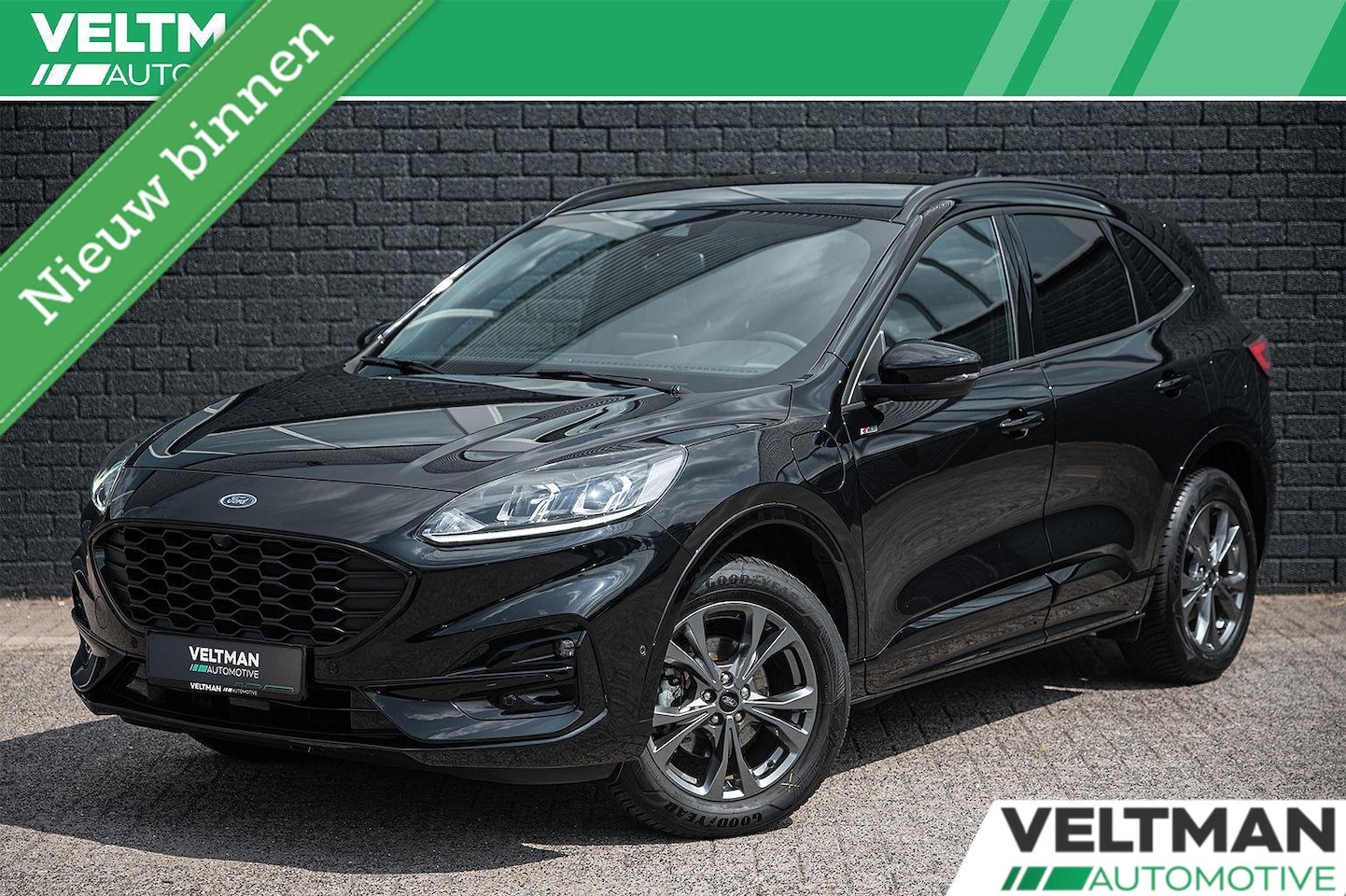 Ford Kuga - 2.5 PHEV ST-Line X PANO TREKHAAK ADAPTIVE CRUISE HEAD UP CAMERA STUURVERWARMING - AutoWereld.nl