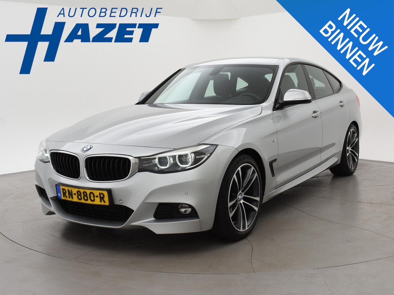 BMW 3-serie Gran Turismo - 320d M-SPORT AUT. EXECUTIVE + ALCANTARA | LED | SPORTSTOELEN - AutoWereld.nl