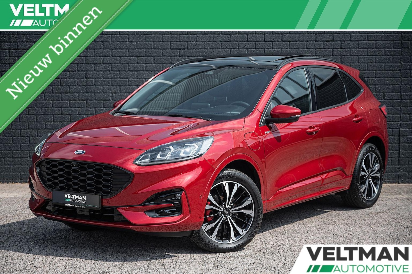 Ford Kuga - 2.5 PHEV ST-Line X PANO TREKHAAK ADAPTIVE CRUISE HEAD UP CAMERA STUURVERWARMING B&O - AutoWereld.nl