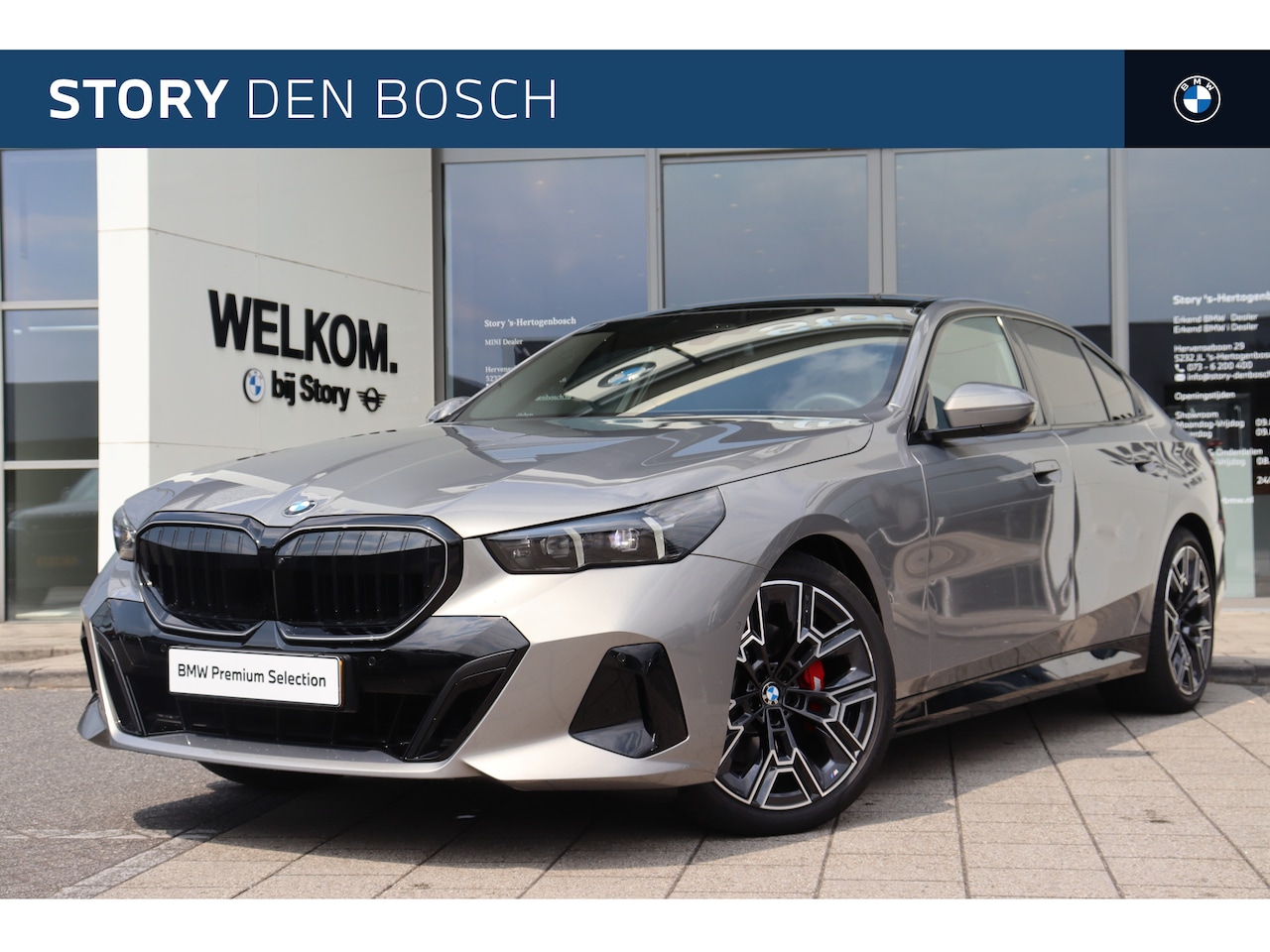 BMW 5-serie - 520i M Sport Automaat / Panoramadak / Trekhaak / Stoelventilatie / Bowers & Wilkins / Comf - AutoWereld.nl