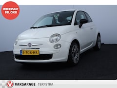 Fiat 500 - 1.2 Pop /D-Riem Verv. 100.000KM /Airco /Elek. pakket /C.V. afstand /Media Scherm /Bluetoot