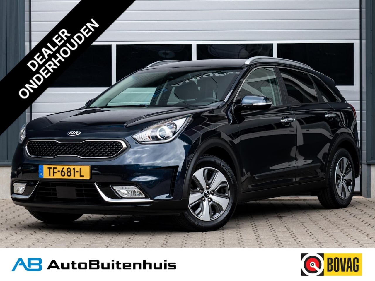 Kia Niro - 1.6 GDi Hybrid BusinessLine|1e EIGENAAR|STOEL-STUUR VERWARMD|KEYLESS ENTRY & START|ADAPT. - AutoWereld.nl