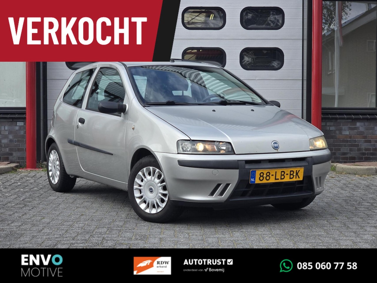 Fiat Punto - 1.2 Sound Pano/Bluetooth/LMV/Stuurbekrachtiging - AutoWereld.nl