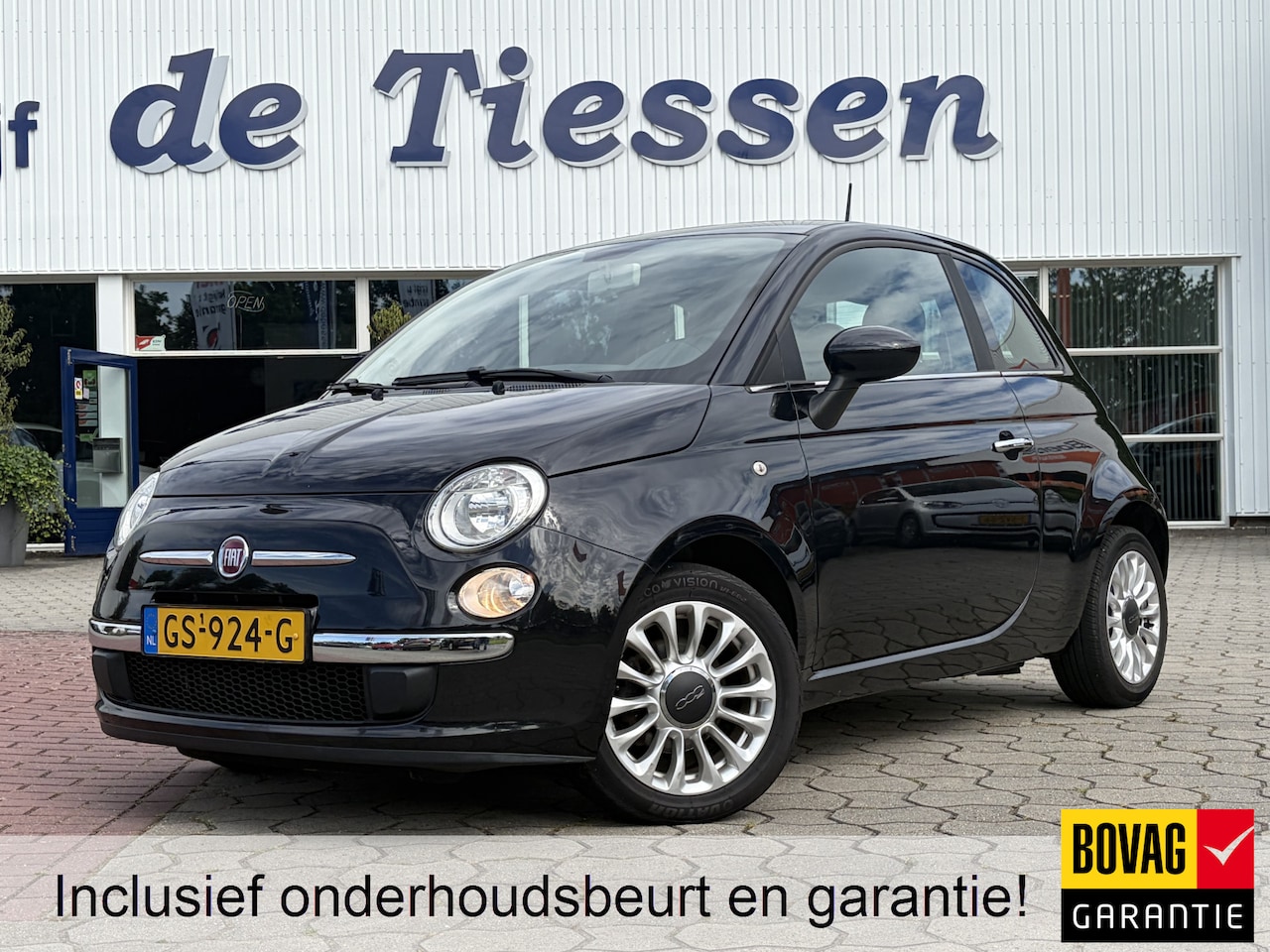 Fiat 500 - 0.9 TwinAir Turbo Easy Airco, L.M. velgen Rijklaar met beurt & garantie! - AutoWereld.nl