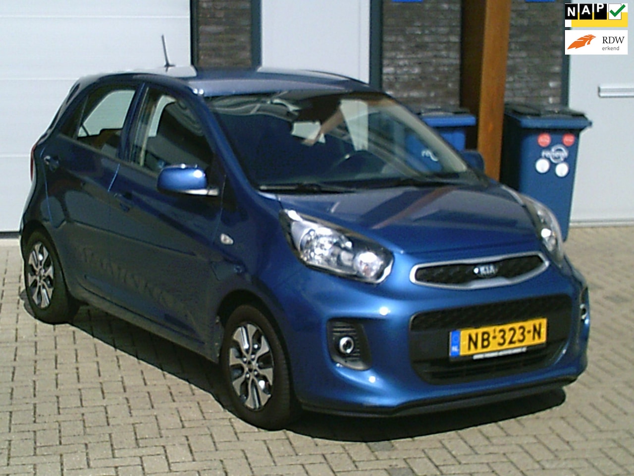 Kia Picanto - 1.0 CVVT EconomyPlusLine Nwe Apk Airco Navi/Usb/Aux LM-V - AutoWereld.nl