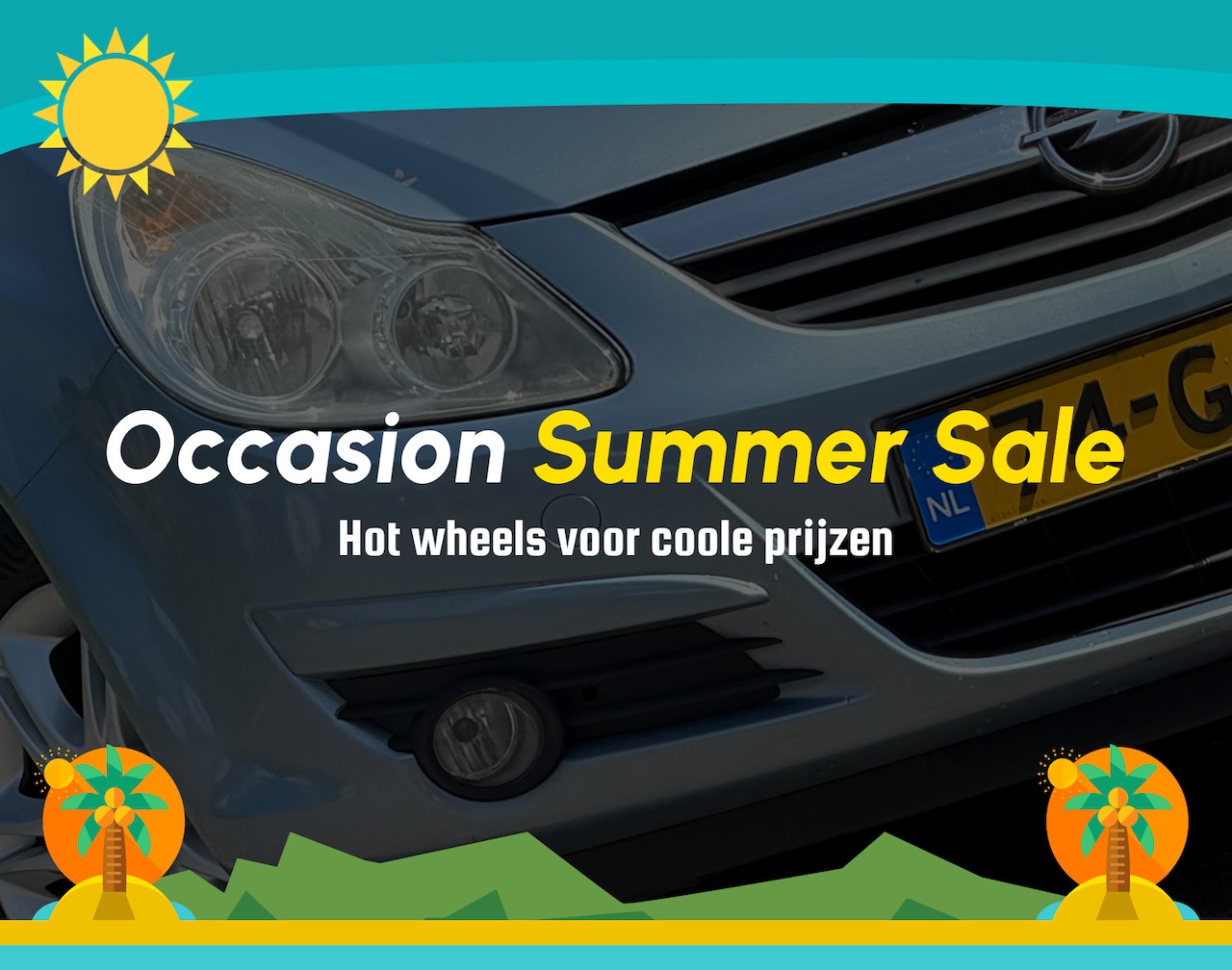 Opel Corsa - 1.4-16V Cosmo | Ice Blue | Cruise/Fietsendrager/Airco/LMV - Keurig! - AutoWereld.nl