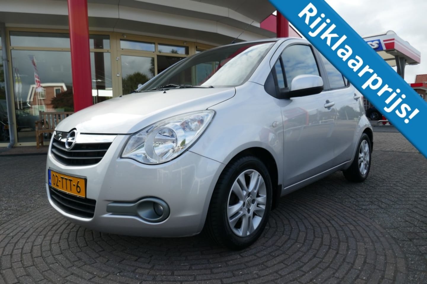 Opel Agila - 1.2 EDITION AUTOMAAT  ORG.NL AUTO  AIRCO  94PK  TREKHAAK - AutoWereld.nl