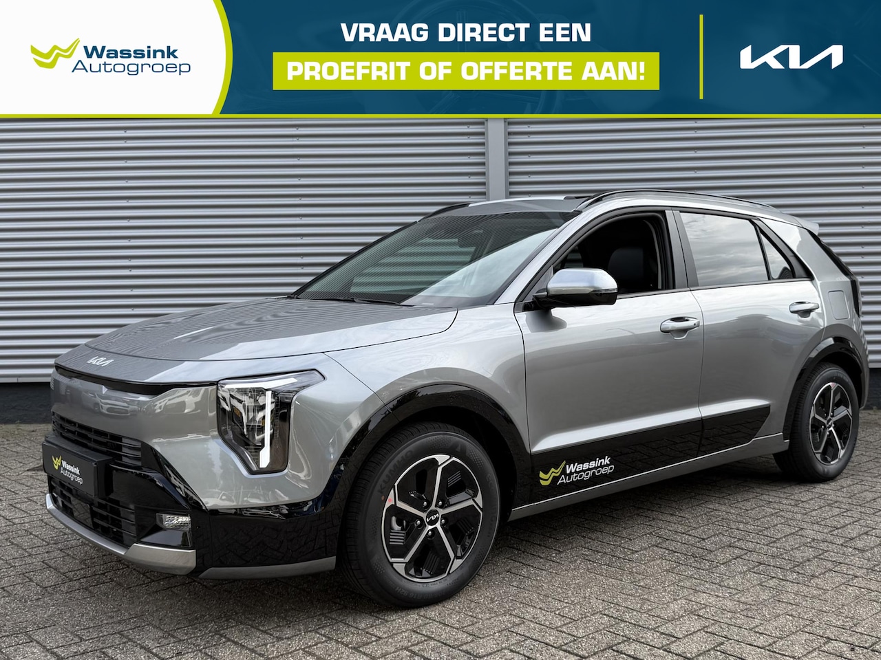 Kia Niro - 1.6 GDi Hybrid DynamicPlusLine | Schuif/Kanteldak | Stoel/Stuurwielverwarming | Elektr. St - AutoWereld.nl