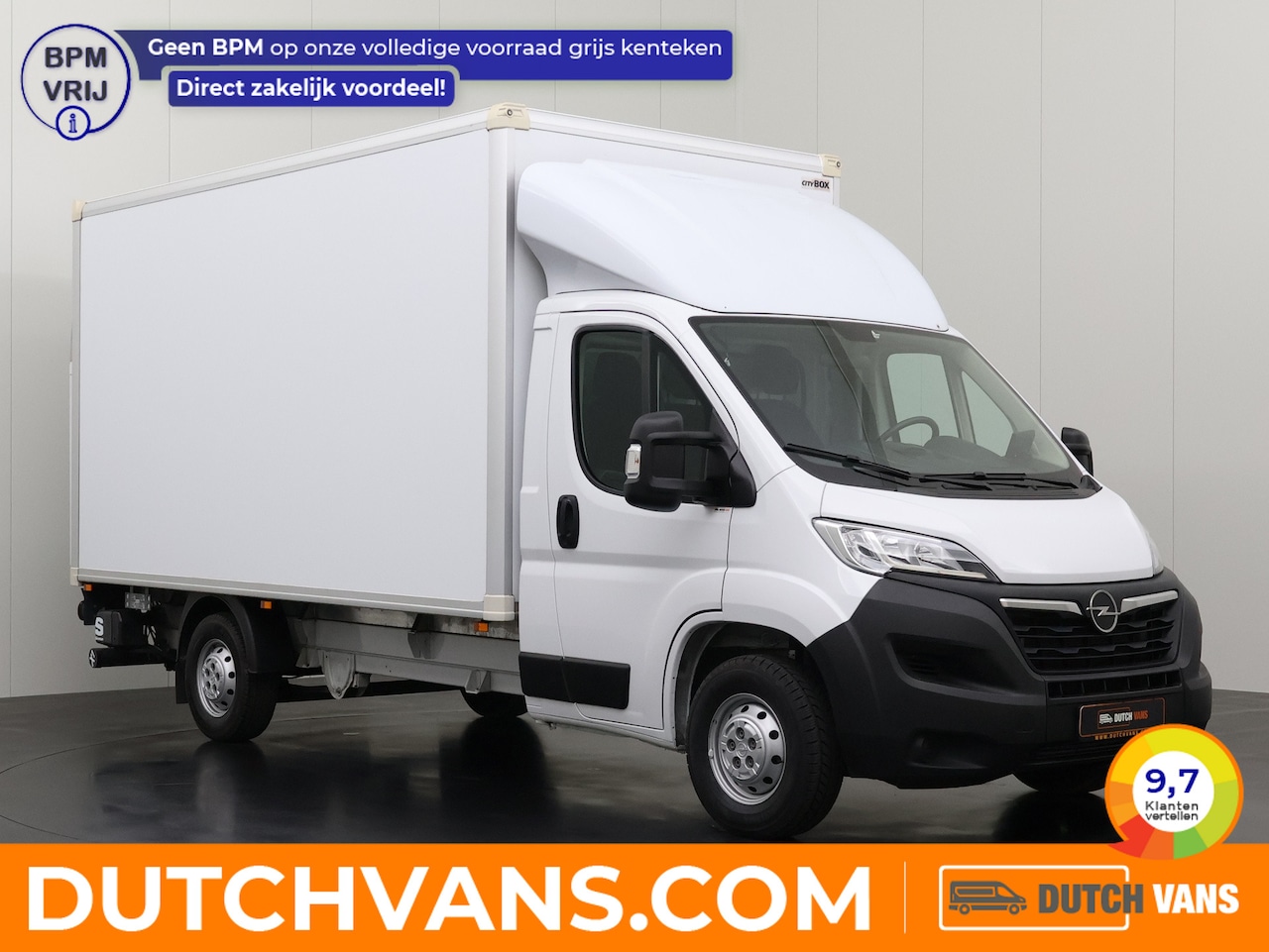 Opel Movano - 140PK Bakwagen+Laadklep | Camera | Airco | Cruise | 3-Zits - AutoWereld.nl