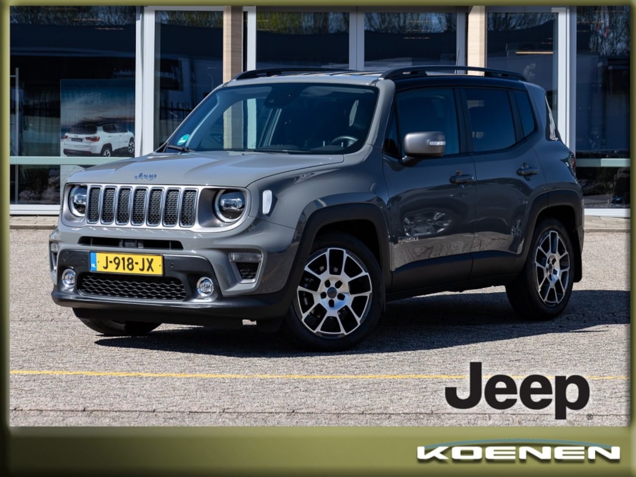 Jeep Renegade - 1.3T DDCT Limited Autom. CLIMATE C. / ADAPTIVE C. / TREKHAAK - AutoWereld.nl