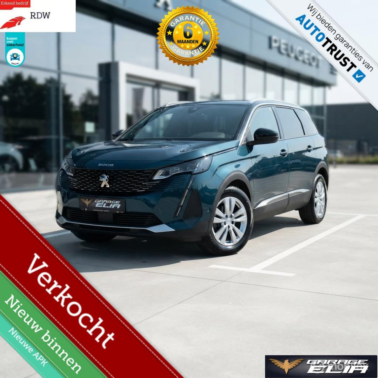 Peugeot 5008 - 7PL Aut|LED|Navi|PDC|Nieuwe Distributieriem Set - AutoWereld.nl