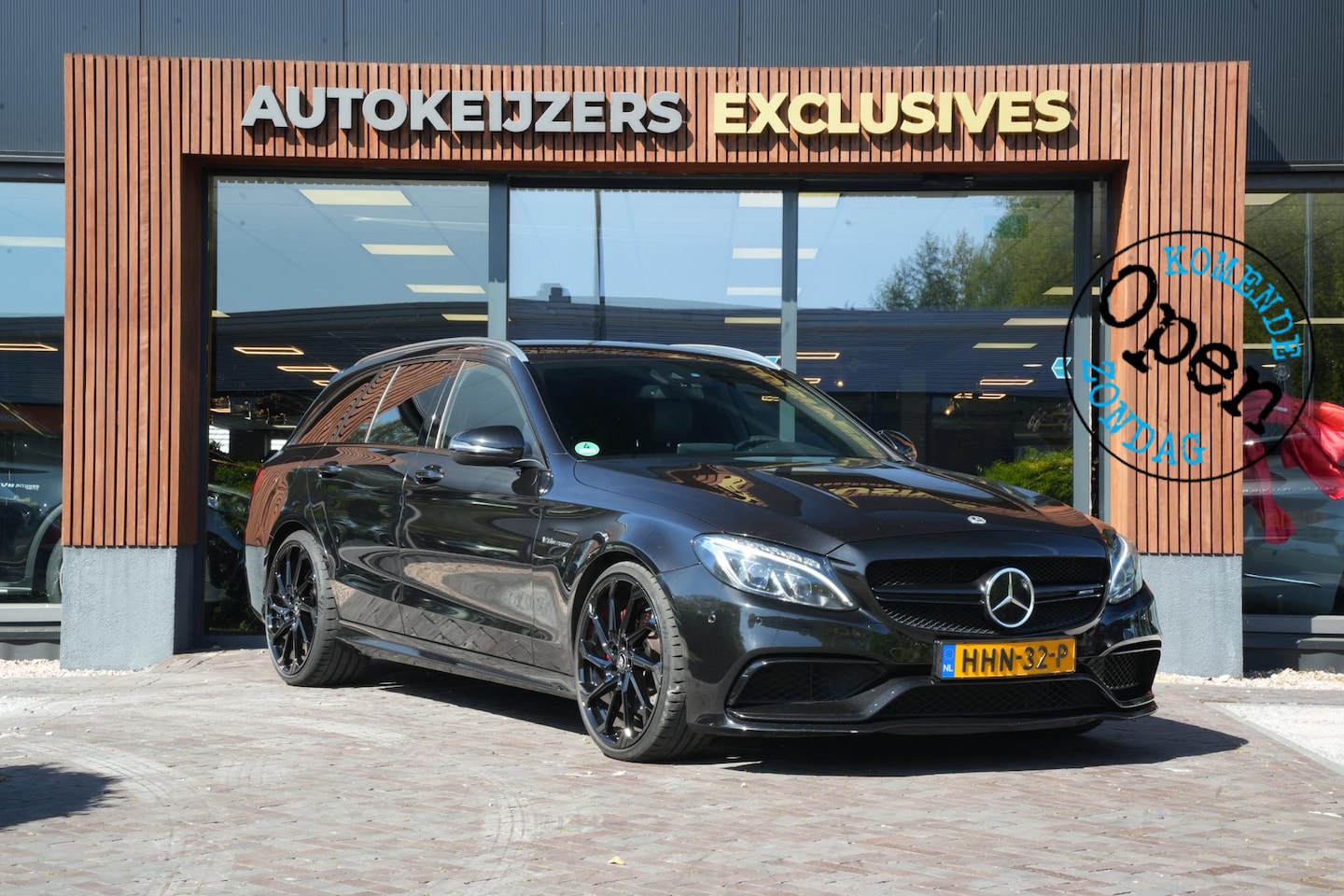 Mercedes-Benz C-klasse Estate - AMG 63 476PK Leer MultiBeam Stoelverw. - AutoWereld.nl