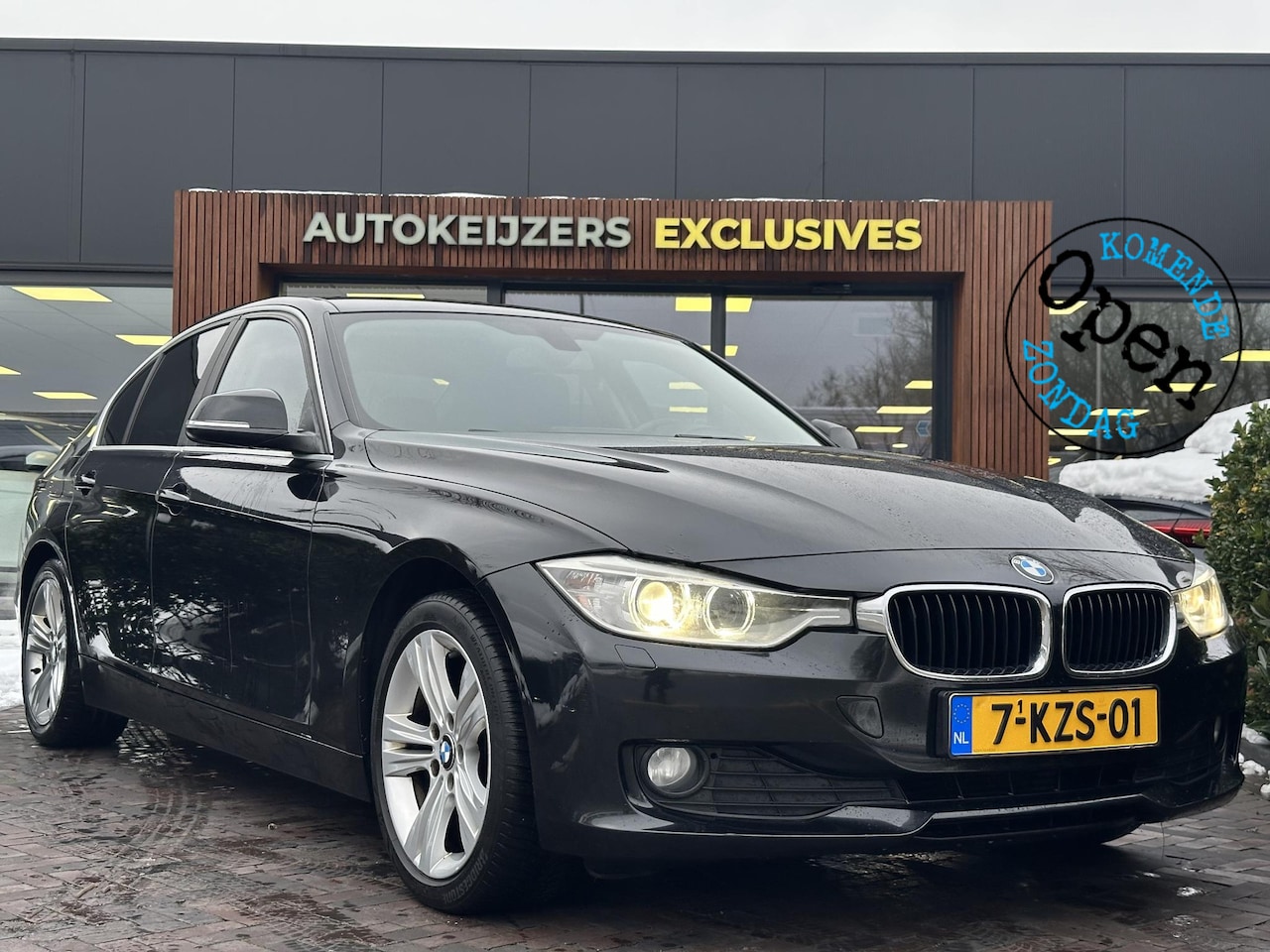 BMW 3-serie - 320i EfficientDynamics Edition High Executive Xenon Sport Leer Stoelverwarming Clima - AutoWereld.nl