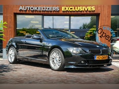 BMW 6-serie Cabrio - 650i Automaat Navigatie PDC Cruise HUD Memory Leer Clima