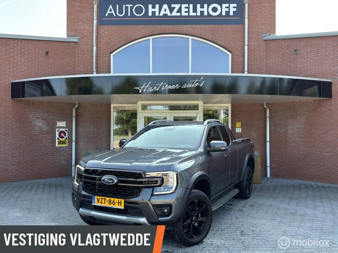 Ford Ranger - 2.0 Super Cab EcoBlue Wildtrak Automaat met 20.843Km |Grijs kenteken | 3500Kg trekgewicht - AutoWereld.nl