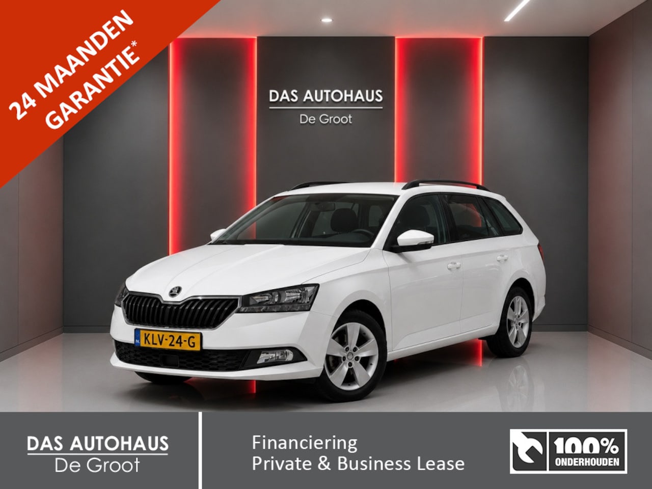 Skoda Fabia Combi - 1.0TSI 95pk Ambition | Carplay | Airco | Cruise - AutoWereld.nl