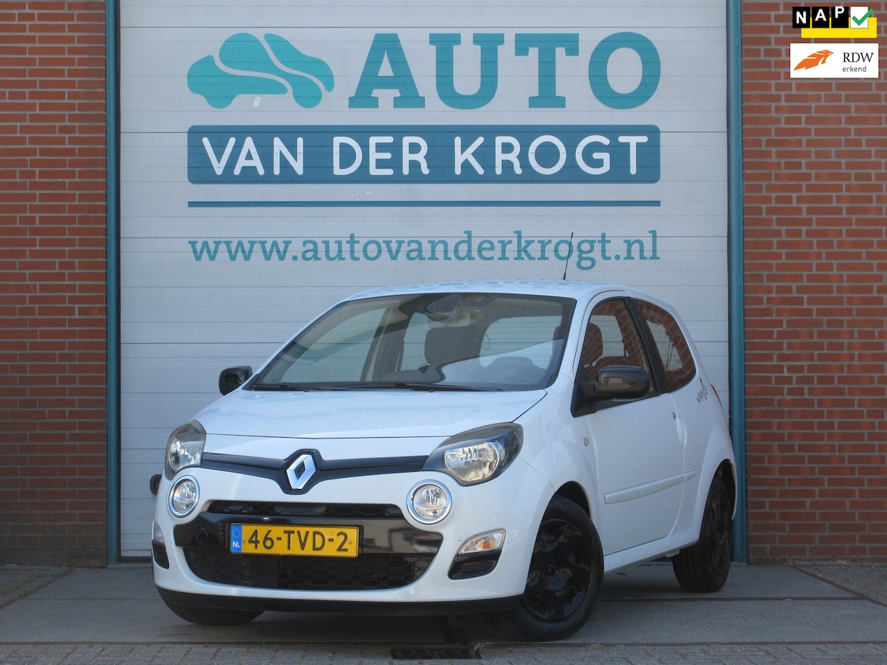 Renault Twingo - 1.2 16V Dyn. Clima, Cruise, Schuifbank, APK 7-27. - AutoWereld.nl