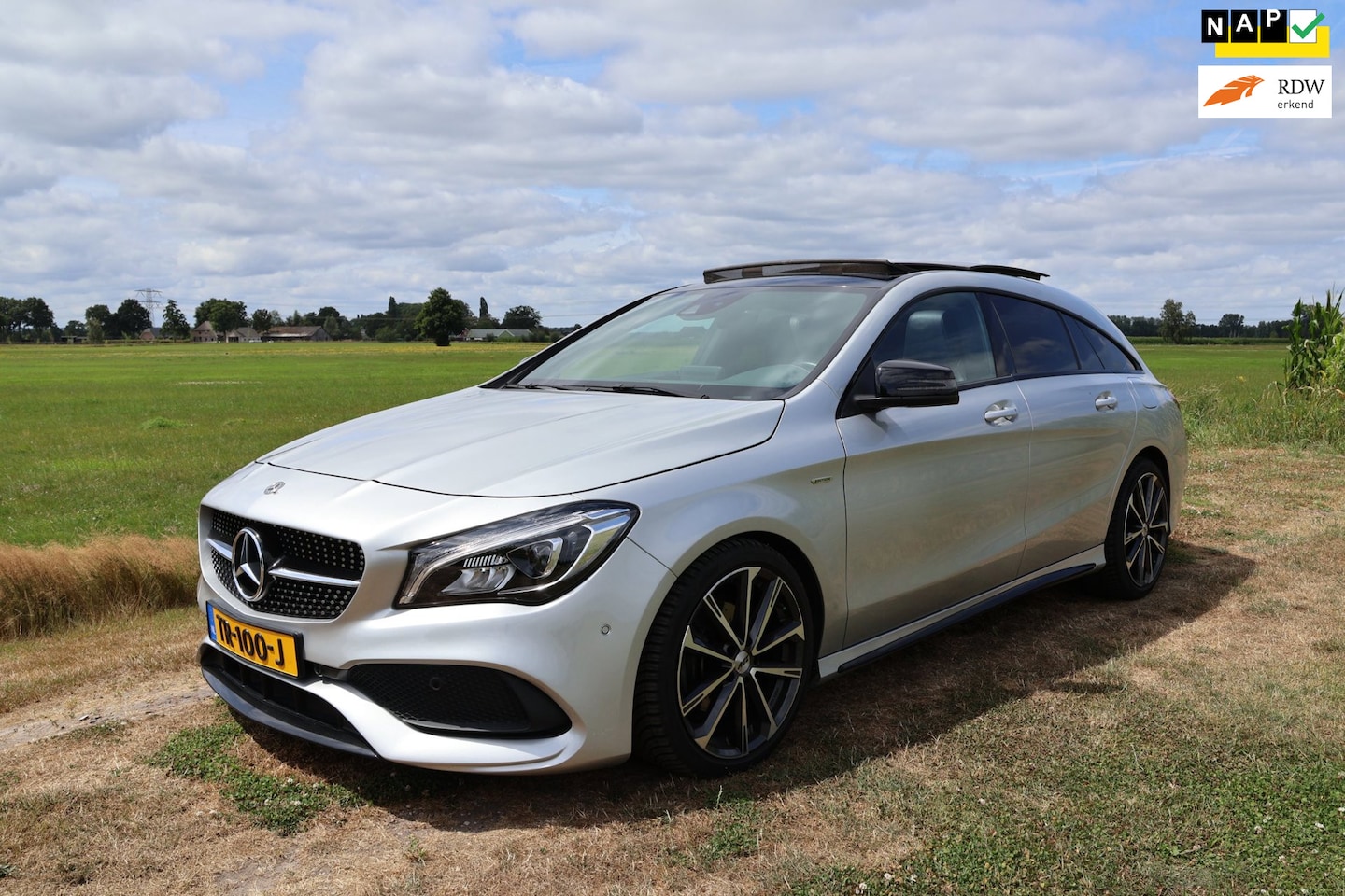 Mercedes-Benz CLA-klasse Shooting Brake - 180|AMG Upgrade Edition|Pano-dak|Carplay|Automaat|Dealer onderhouden|NL-NAP|Nieuwe apk! - AutoWereld.nl