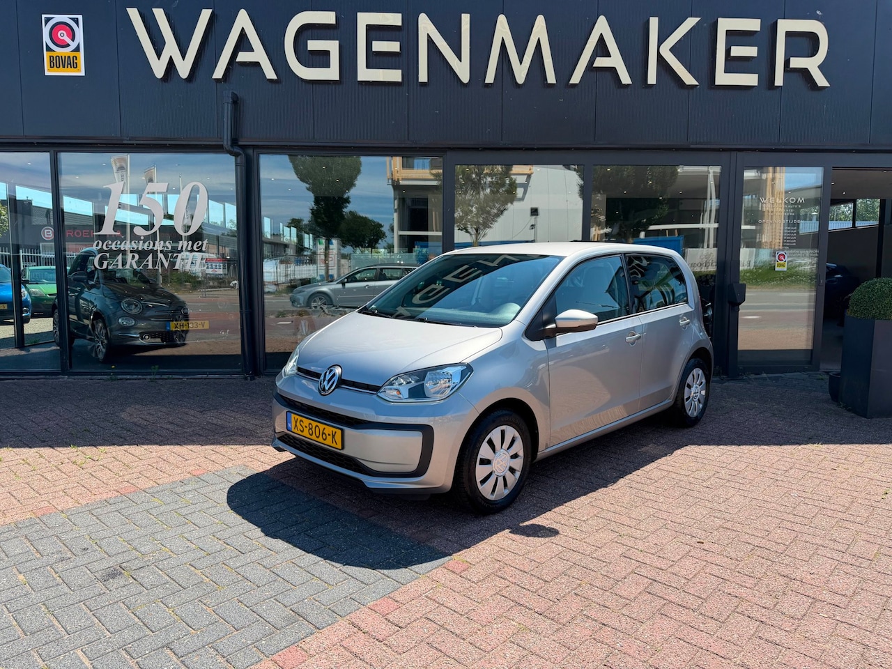 Volkswagen Up! - 1.0 BMT move up! AUTOMAAT|Airco|Tel|GARANTIE - AutoWereld.nl