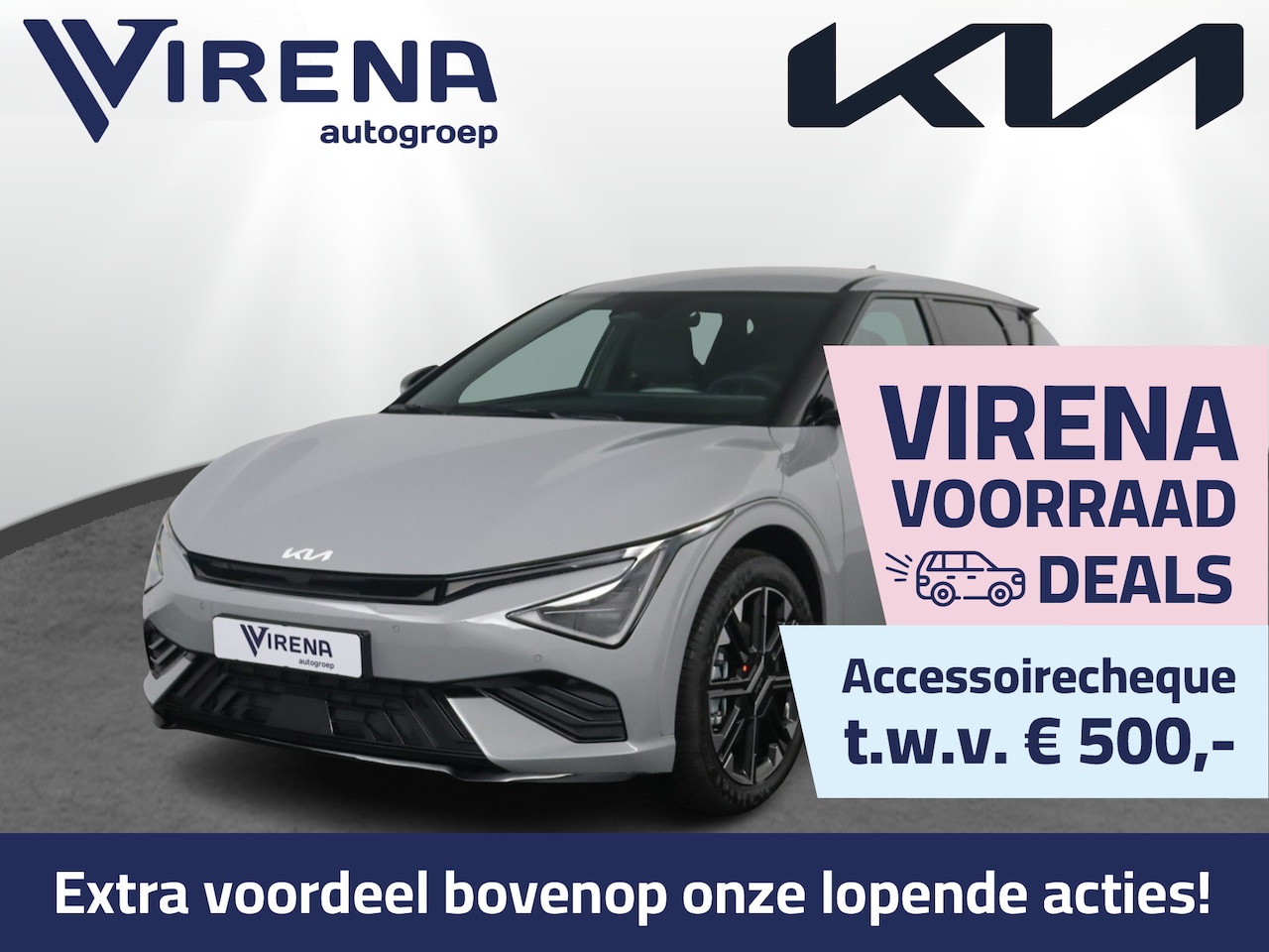 Kia EV6 - GT-Line Business Edition 84 kWh - Camera - Navigatie - AppleCarplay - Android Auto - 7 Jaa - AutoWereld.nl