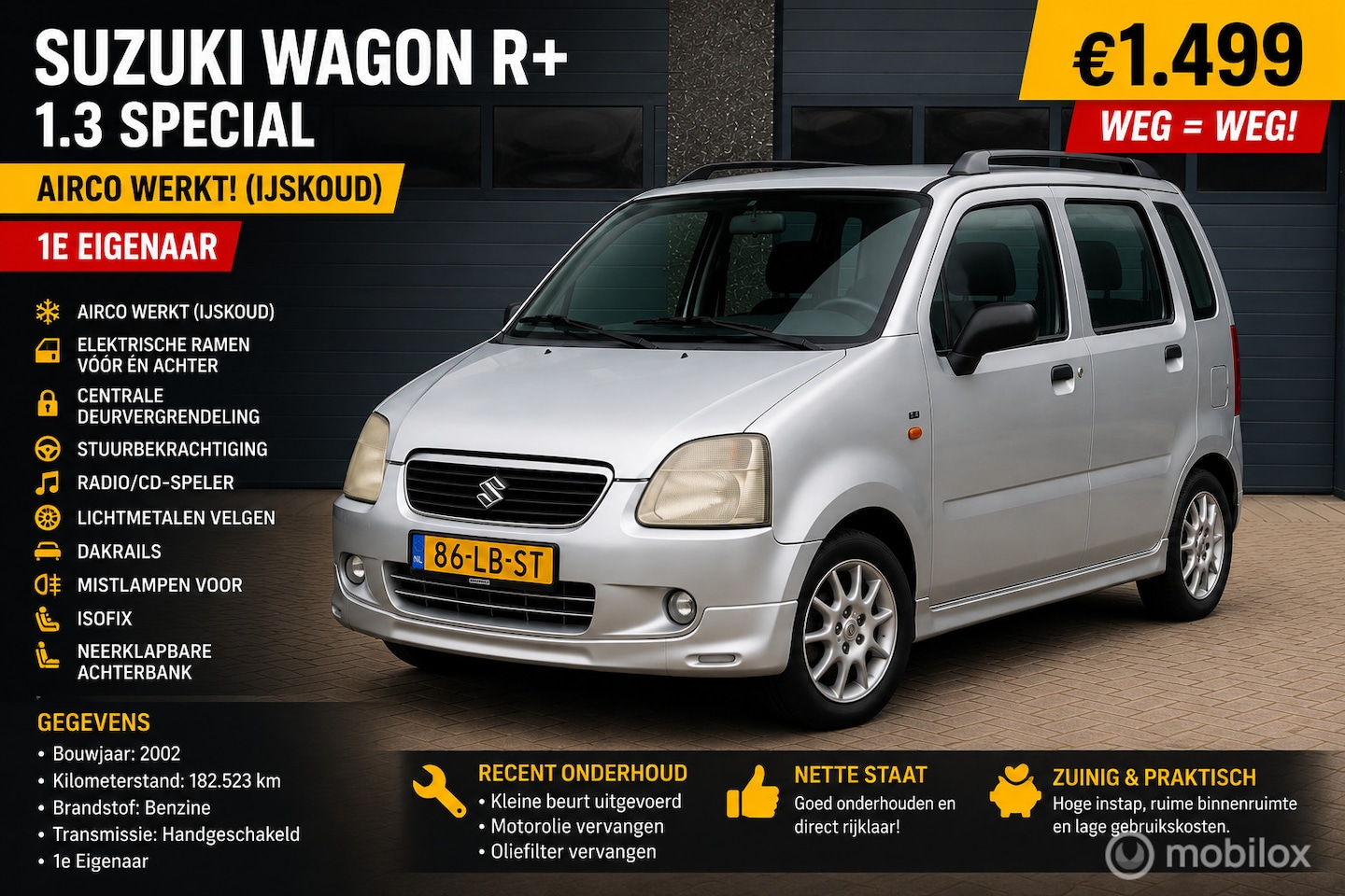 Suzuki Wagon R+ - 1.3 Special 1.3 Special - AutoWereld.nl