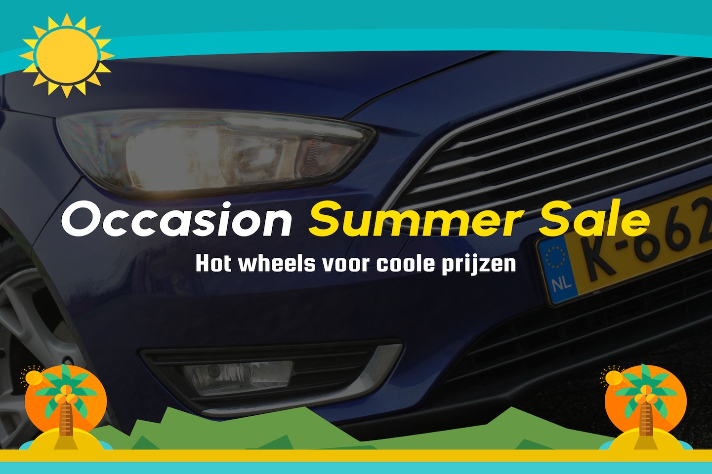 Ford Focus Wagon - 1.0 125PK Titanium Sport | Deep Impact Blue | 18"LMV/NAV/Cruise/Clima - Sportief! - AutoWereld.nl