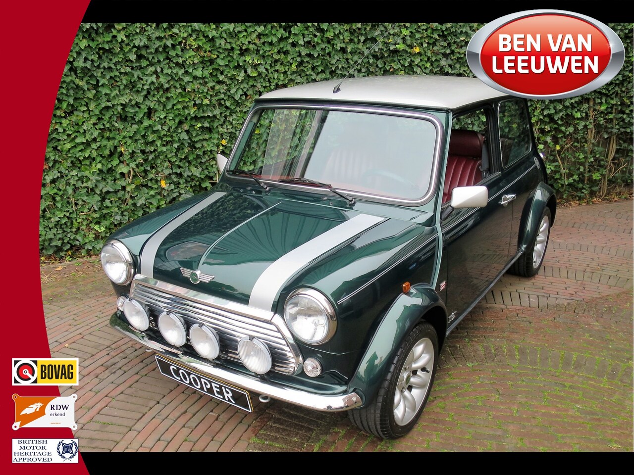 MINI Cooper - Sport 1.3 MPI met leder interieur, houten dash en 13" velgen - AutoWereld.nl