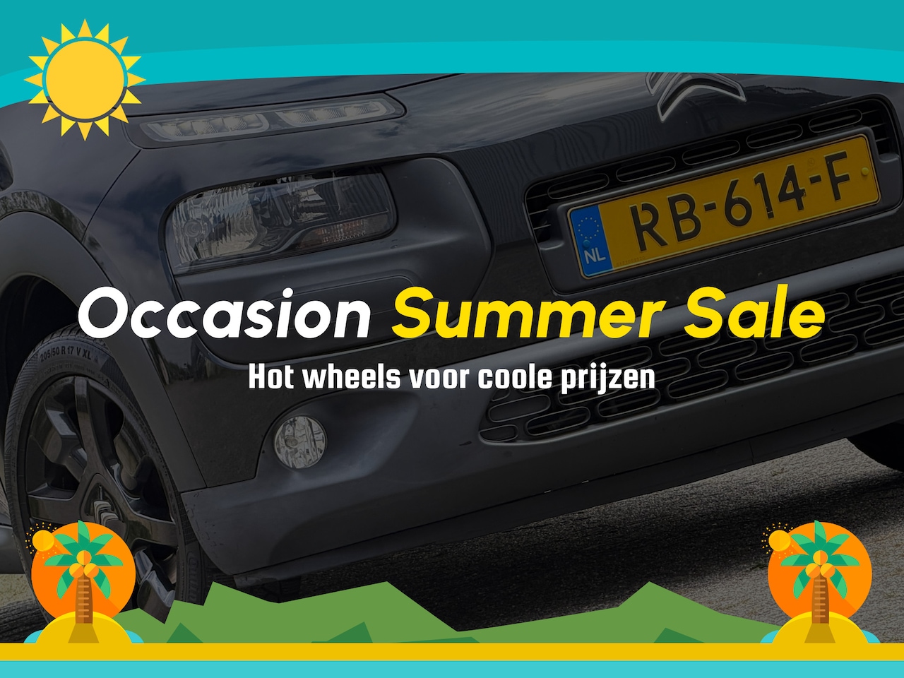 Citroën C4 Cactus - 1.2 PureTech One-Tone 110pk Automaat - Noir Obsedien - Chique - AutoWereld.nl