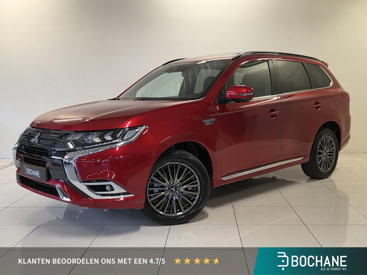 Mitsubishi Outlander - 2.4 PHEV S-Edition | Leer | Schuifdak | Navigatie | - AutoWereld.nl